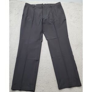 Dunning Golf Pants Mens 38x32 Black Stretch Performance Regular Fit Straight Leg
